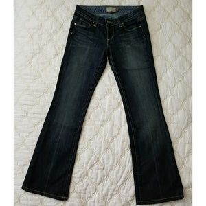 Paige Laurel Canyon Lowrise Boot Cut Jeans